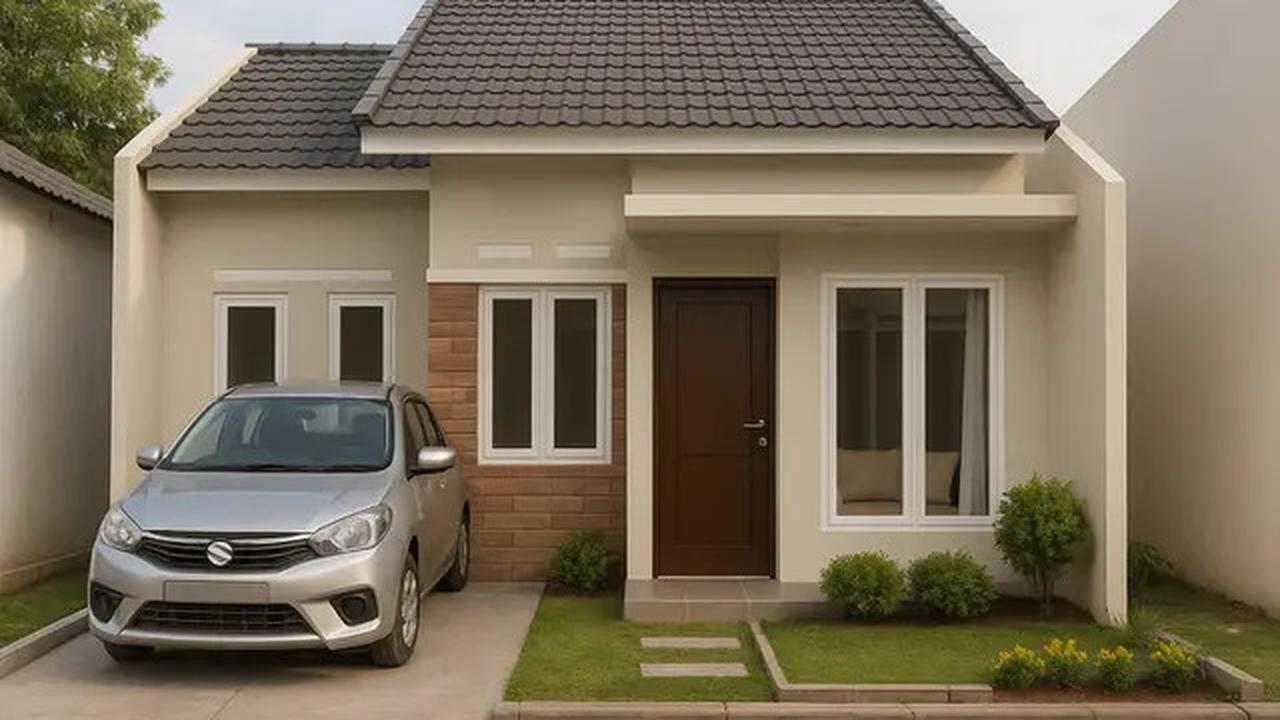 5 Denah Rumah Sederhana 1 Lantai dengan 2 Kamar Tidur, Inspirasi Hunian di 2025 dengan Lahan Kecil