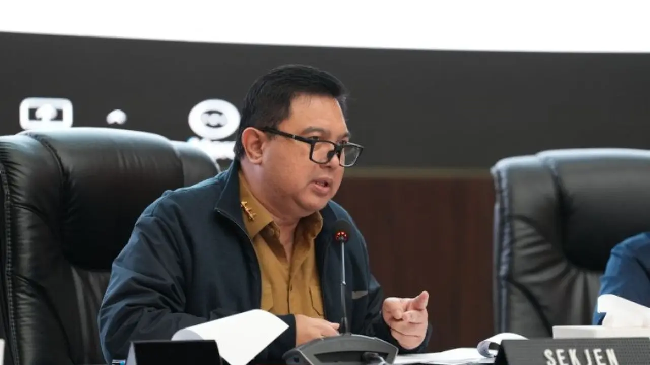 Sekretaris Jenderal (Sekjen) Kementerian Dalam Negeri (Kemendagri) Tomsi Tohir.