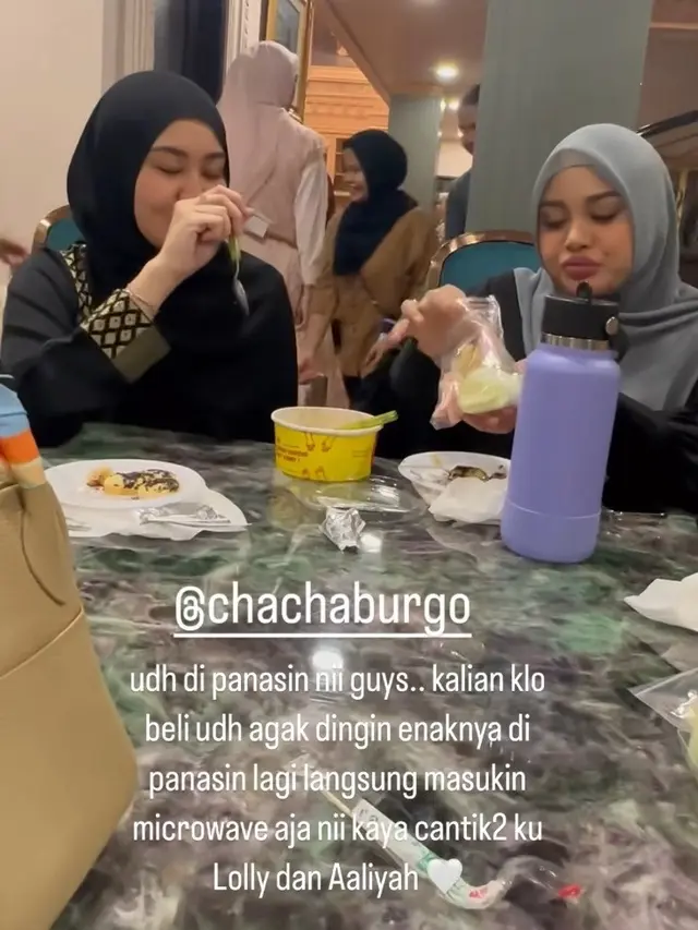 Potret Aaliyah Massaid dan Aurelie Hermansyah (Instagram/@chafrederica)