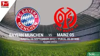 Susunan Pemain Bayern Munchen Vs Mainz