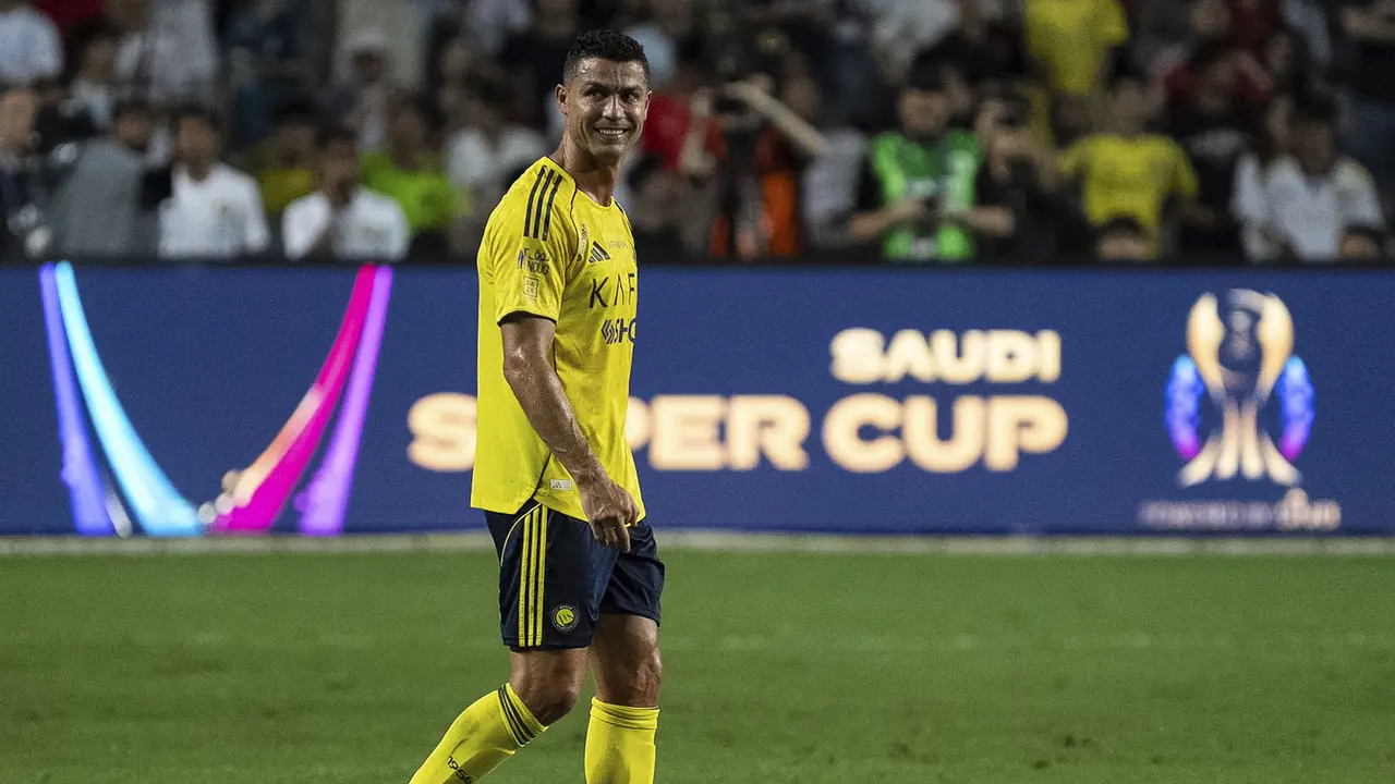 Foto: Deretan Potret Aksi Cristiano Ronaldo saat Bawa Al-Nassr ke Final Saudi Super Cup 2025