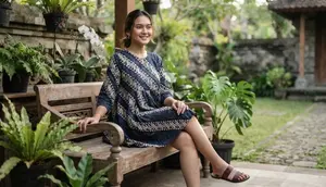 8 Model Atasan Batik Wanita Elegan Panjang Terbaru yang Nyaman untuk Pinggul Besar, Tampil Anggun