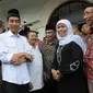 Jokowi dan Khofifah (Liputan6.com/Herman Zakharia)