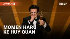 TANGISAN AKTOR KE HUY QUAN RAIH PIALA OSCAR UNTUK PERTAMA KALINYA: IBU SAYA MENANG!