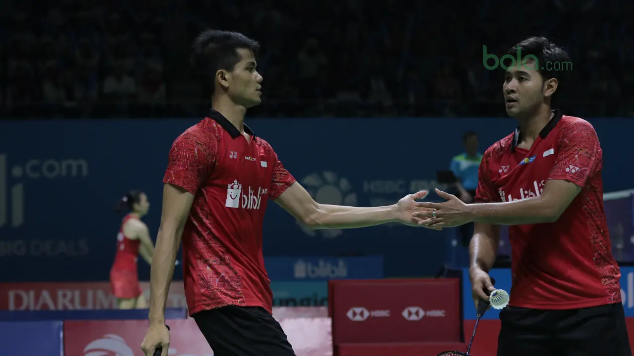 Indonesia Open 2018, Bola.com, Ricky Karanda/Angga Pratama