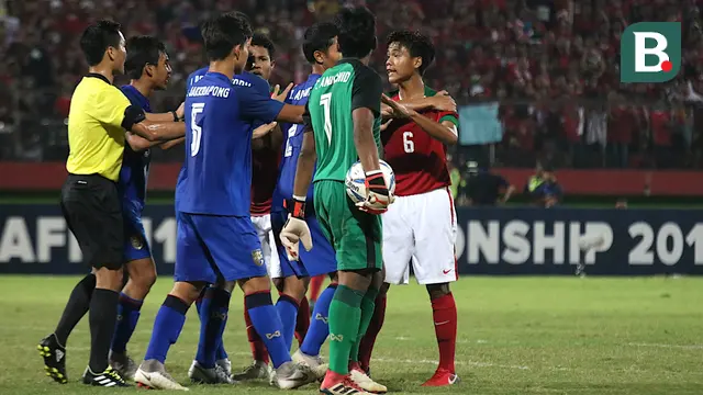 Timnas Thailand U-16 vs Timnas Indonesia U-16