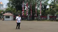 Erick Thohir sambangi Istana Kepresidenan, Senin (21/10/2019). (Liputan6.com/Lizsa Egeham)