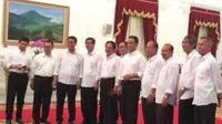 Jokowi: 34 Menteri Baru Kita Beri Nama Kabinet Kerja