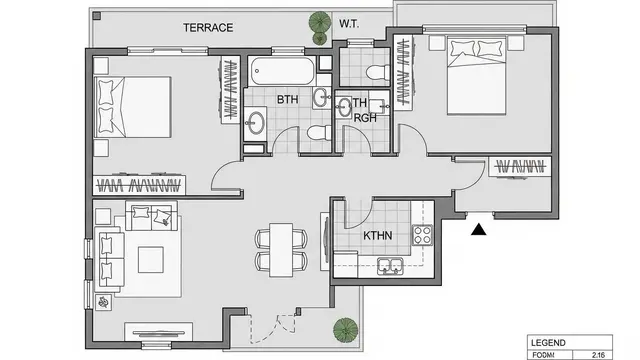 Contoh Rumah Kecil Ukuran 5x6 Meter Bisa 2 Kamar