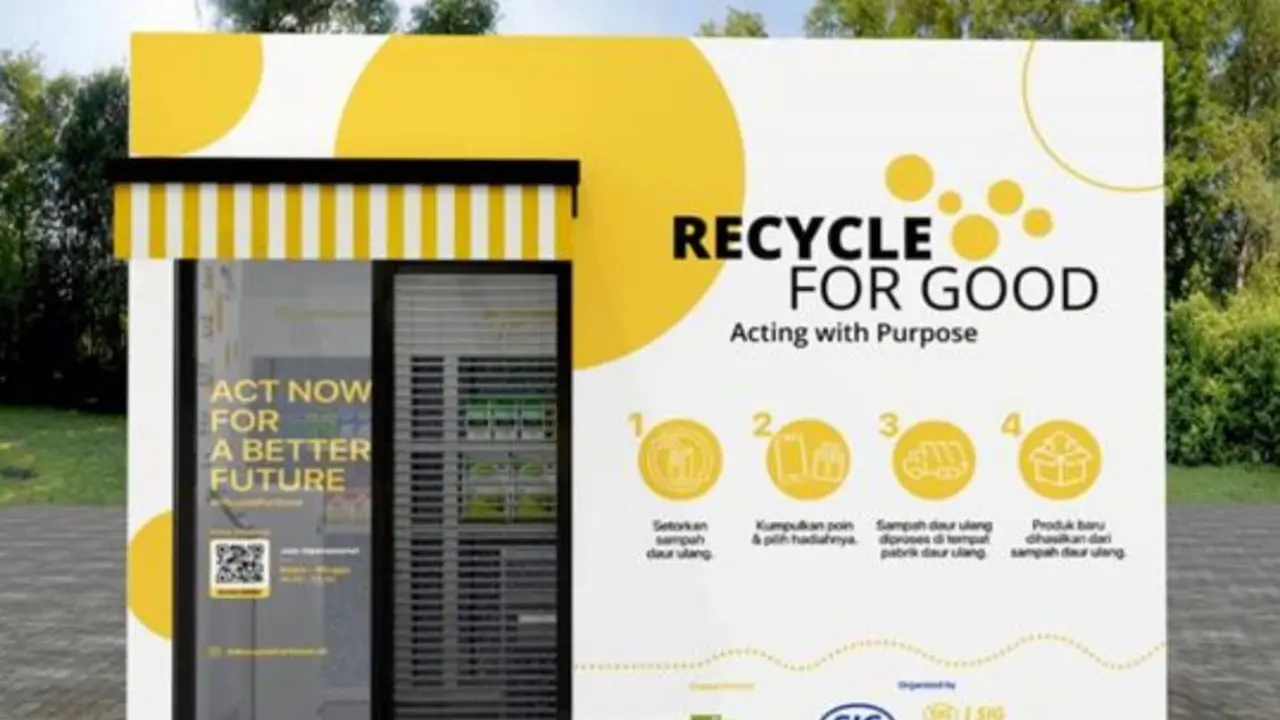 Melalui program Recycle for Good, SIG dan SIG Foundation ingin mengubah perilaku masyarakat lebih sadar sampah