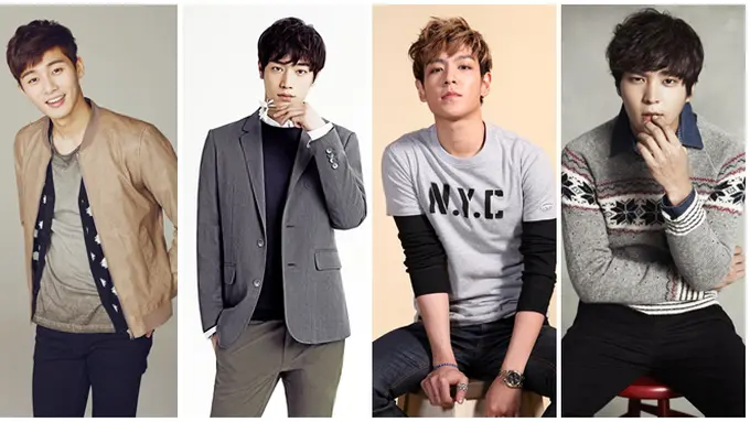 [Bintang] Joo Won, Park Seo Joon, T.O.P, dan Seo Kang Jun