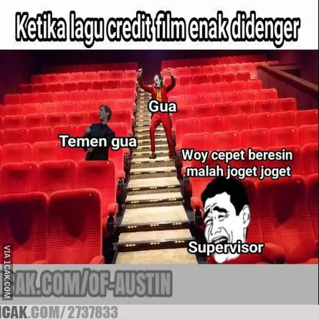 Sempat Ditutup Pada Masa Pandemi Ini 6 Meme Kocak Lika Liku Kerja di Bioskop