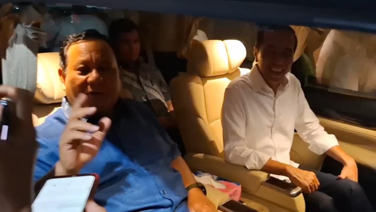 Momen Prabowo Makan Bareng Jokowi di Wedangan Semar, Ada Cagub Jateng Ahmad Luthfi dan Cawalkot Solo Respati Ardi