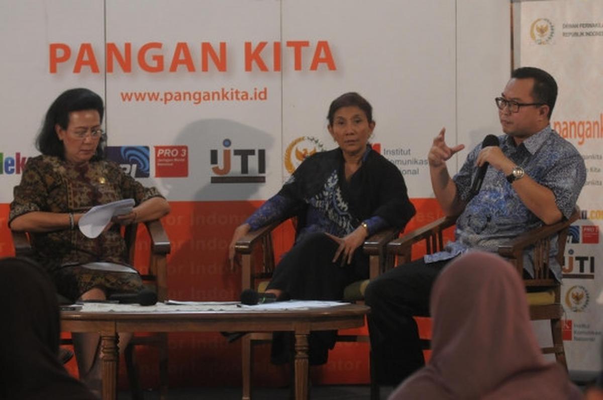 Menteri Susi bicara pemanfaatan sumber daya kelautan di Pangan Kita