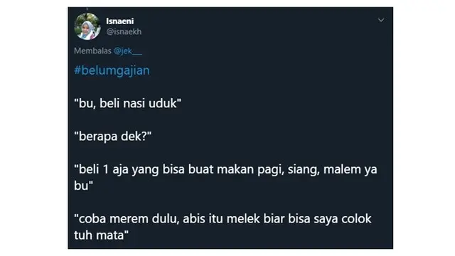 Obrolan Kocak Saat Belum Gajian Ini Bikin Ketawa Miris