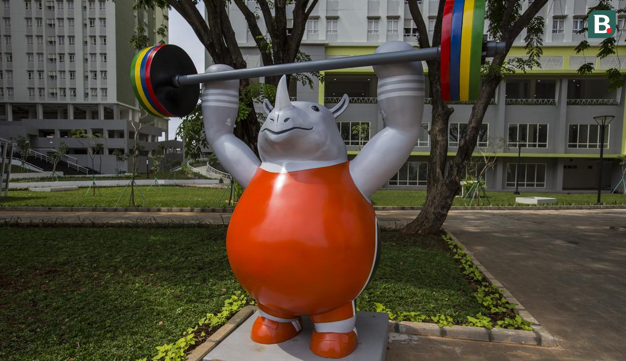 Suasana Wisma Atlet di Kemayoran, Jakarta, Senin (26/2/2018). Lokasi ini akan dijadikan tempat tinggal para atlet pada ajang Asian Games 2018. (Bola.com/Vitalis Yogi Trisna)