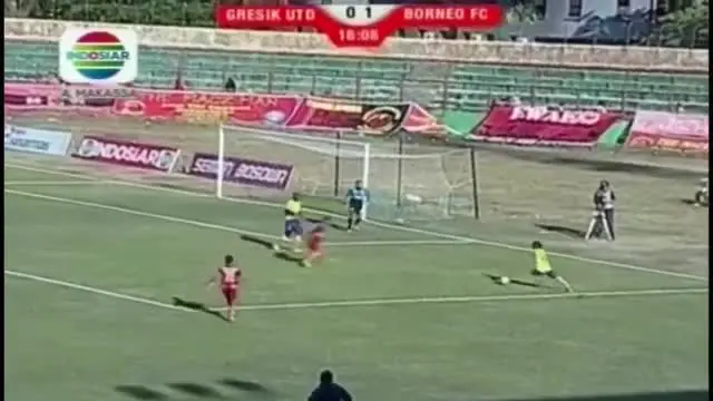 Cuplikan Piala Presiden 2015: Gresik United vs Pusamania Borneo FC