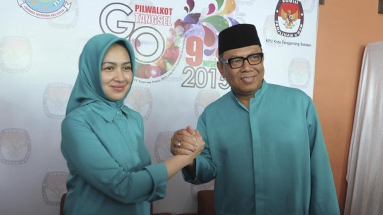 Duet Airin dan Benyamin kembali maju di Pilkada Tangsel