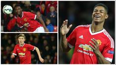Striker binaan Manchester United, Marcus Rashford, kini menjadi fenomena baru karena sering mencetak gol. Rupanya selain Rashford, Manchester United masih memiliki 6 pemuda lain yang memiliki kualitas di atas rata-rata. 