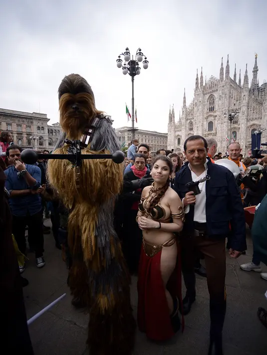 Star Wars: The Force Awakens rencananya akan dirilis pada 18 Desember 2015 mendatang. (AFP/Bintang.com)