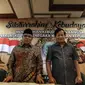 (ki-ka) Budayawan KGPH Puger, Ketum PBNU KH Said Aqil Siroj dan Ketua Umum Pepabri Agum Gumelar saat menghadiri acara Silaturrahim Kebudayaan di Gedung PBNU, Jakarta (28/7). (Liputan6.com/Faizal Fanani)