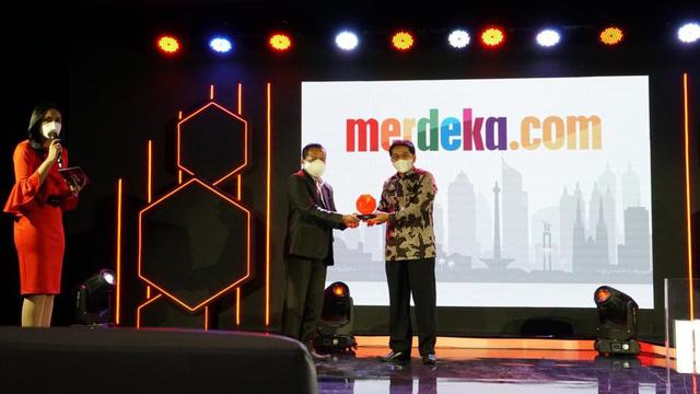 Kementerian Pertanian (Kementan) raih penghargaan di Merdeka Award 2021.