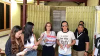 Bimbim Slank dan Keluarga Nyoblos di TPS 016, Ungkap Harapannya untuk Pemimpin Jakarta Terpilih