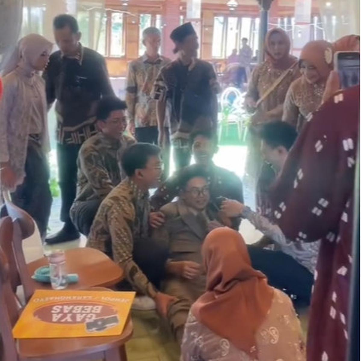 Wanita Ini Panik saat Suaminya Pingsan di Acara Resepsi, Endingnya Bikin Bahagia