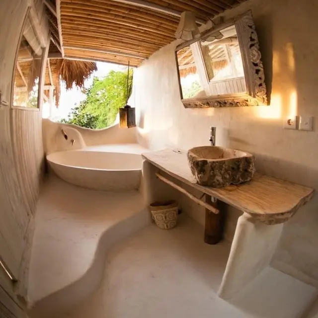 Desain Untuk Kamar Mandi Pedesaan