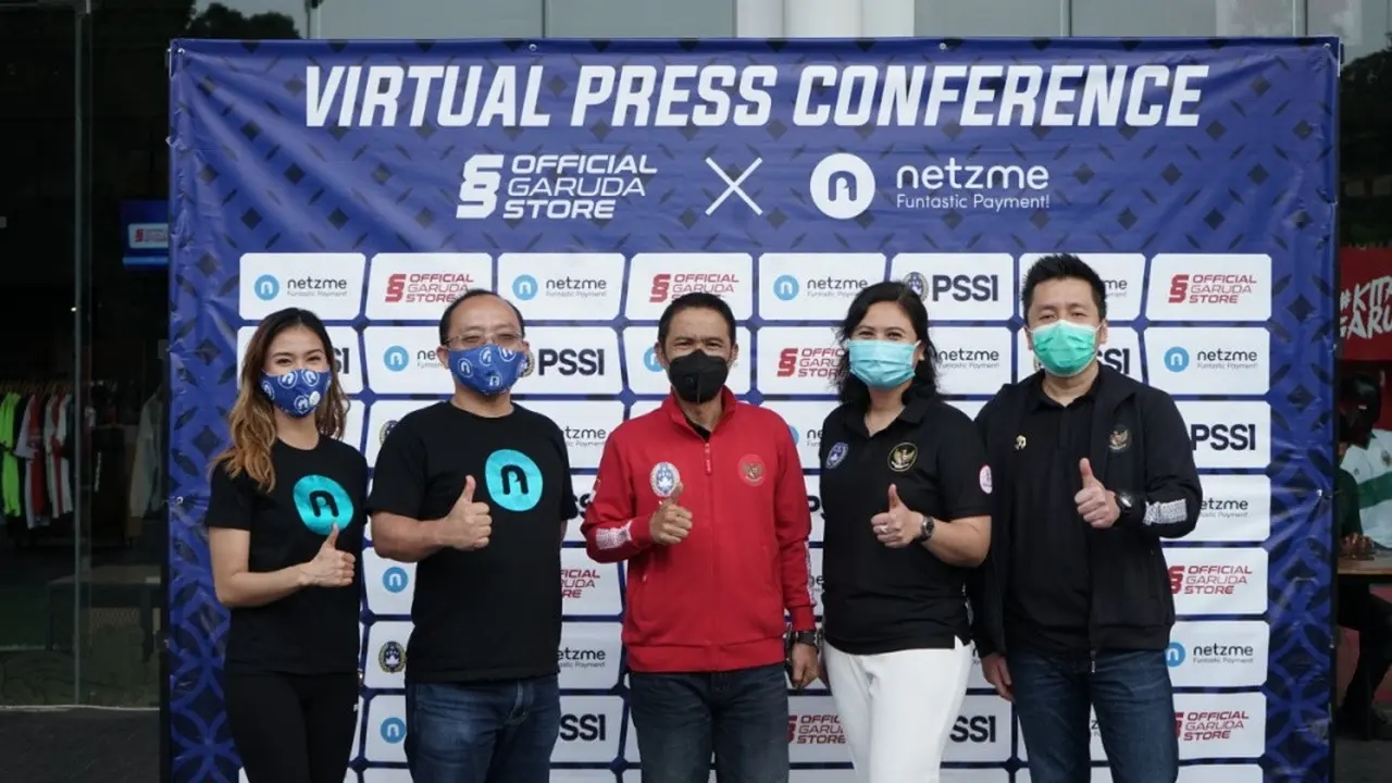 PSSI bekerja sama dengan Netzme.