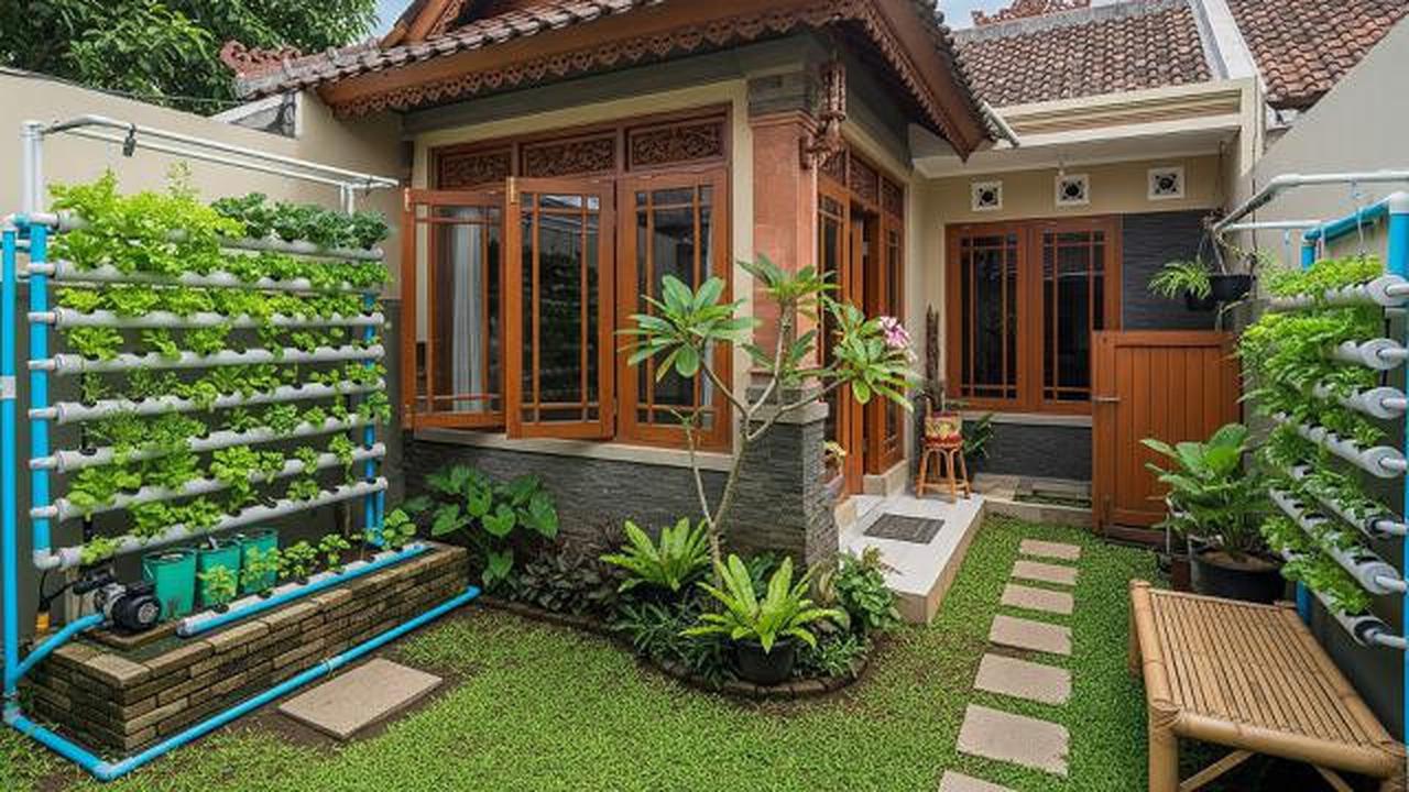 9 Model Rumah Mungil tapi Punya Halaman Belakang untuk Hidroponik, Mini tapi Maksimal