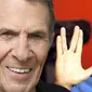 Bintang Star Trek Leonard Nimoy yang memerankan Mr Spock meninggal dunia dalam usia 83 tahun. (foto: Mirror.co.uk)