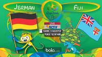 Jerman Vs Fiji_Rio 2016 (Bola.com/Adreanus Titus)