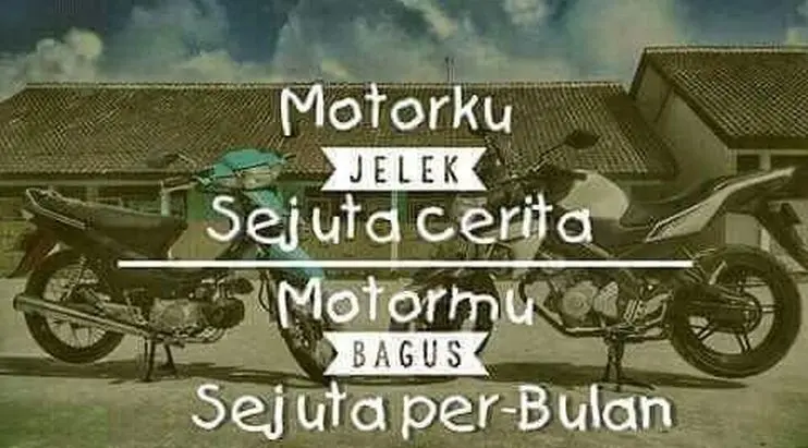 Berbagai hal bisa dijadikan meme menarik, tidak terkecuali yang berkaitan dengan otomotif. (ist)