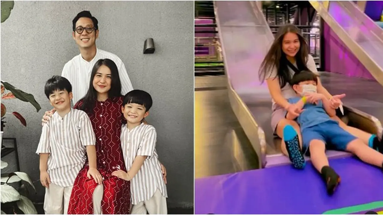 Disebut Baby Face, Ini 7 Potret Putri Titian saat Asuh 2 Anak