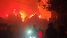 Kronologi 500 Rumah di Bangka Selatan Terbakar