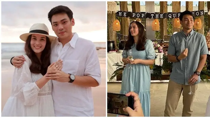 8 Momen Chelsea Islan Terima Lamaran Rob Clinton Kardinal di Bali, Romantis Banget