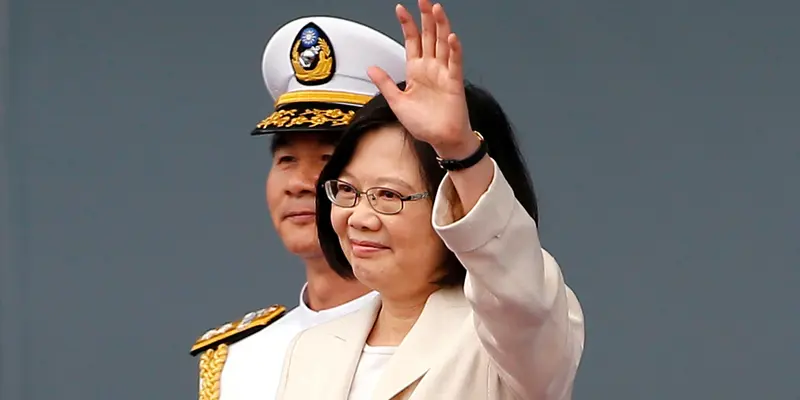 20160520-Tsai Ing-wen Resmi Jadi Presiden Perempuan Pertama Taiwan-Taipei