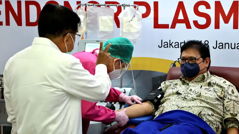 FOTO: PMI Canangkan Gerakan Nasional Pendonor Plasma Konvalesen