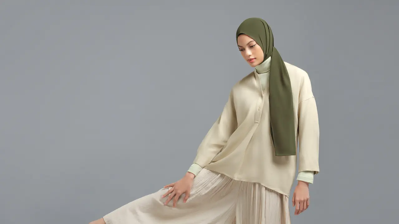 Gaya hijab minimalis