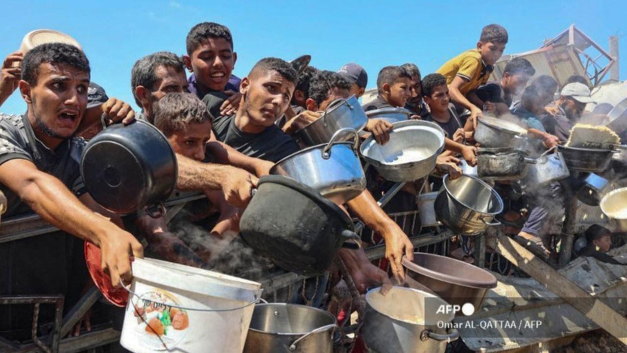 FOTO: PBB Tetapkan Gaza Alami Kelaparan, Kasus Pertama di Timur Tengah
