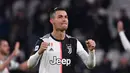 Ronaldo sendiri telah kembali menunjukkan kesuburannya bersama Juventus pada musim ini. Pemain asal Portugal itu mencetak 14 gol dari 16 penampilan di Serie A dan dua gol lainnya di Liga Champions. (AFP/Marco Bertorello)