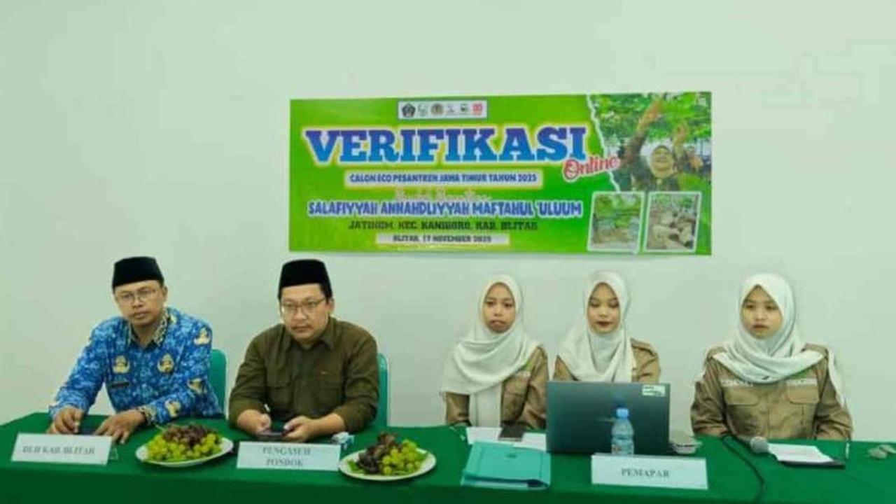 DLH Jatim Apresiasi Inovasi Lingkungan Pondok Pesantren Maftahul Uluum Jatinom Blitar: Pelopor Eco Pesantren