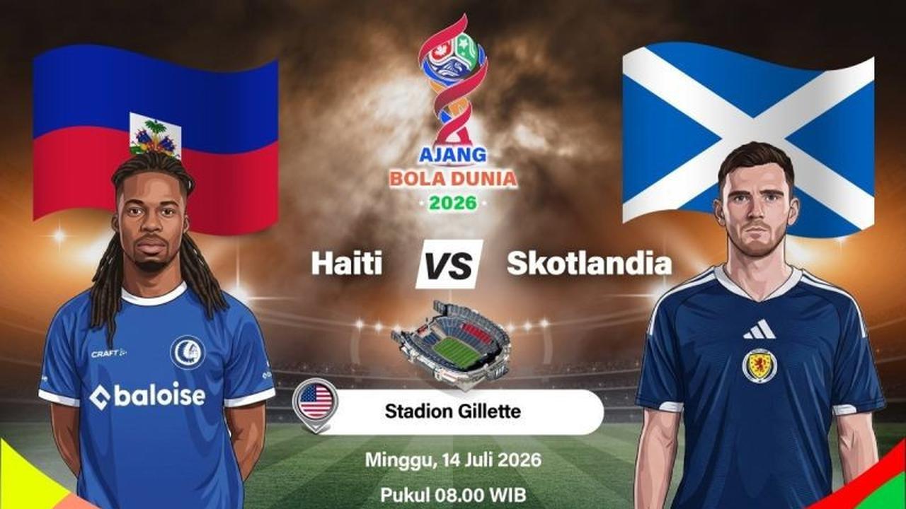 Susunan Pemain Haiti vs Skotlandia di Piala Dunia FIFA 2026: Placide dan Robertson Pimpin Tim