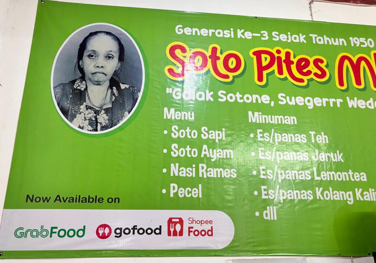 Soto Pites Mbah Galak Pasar Beringharjo