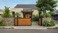 7 Model Gerbang Rumah Minimalis Bernuansa Alam yang Estetik dan Menyatu dengan Lingkungan