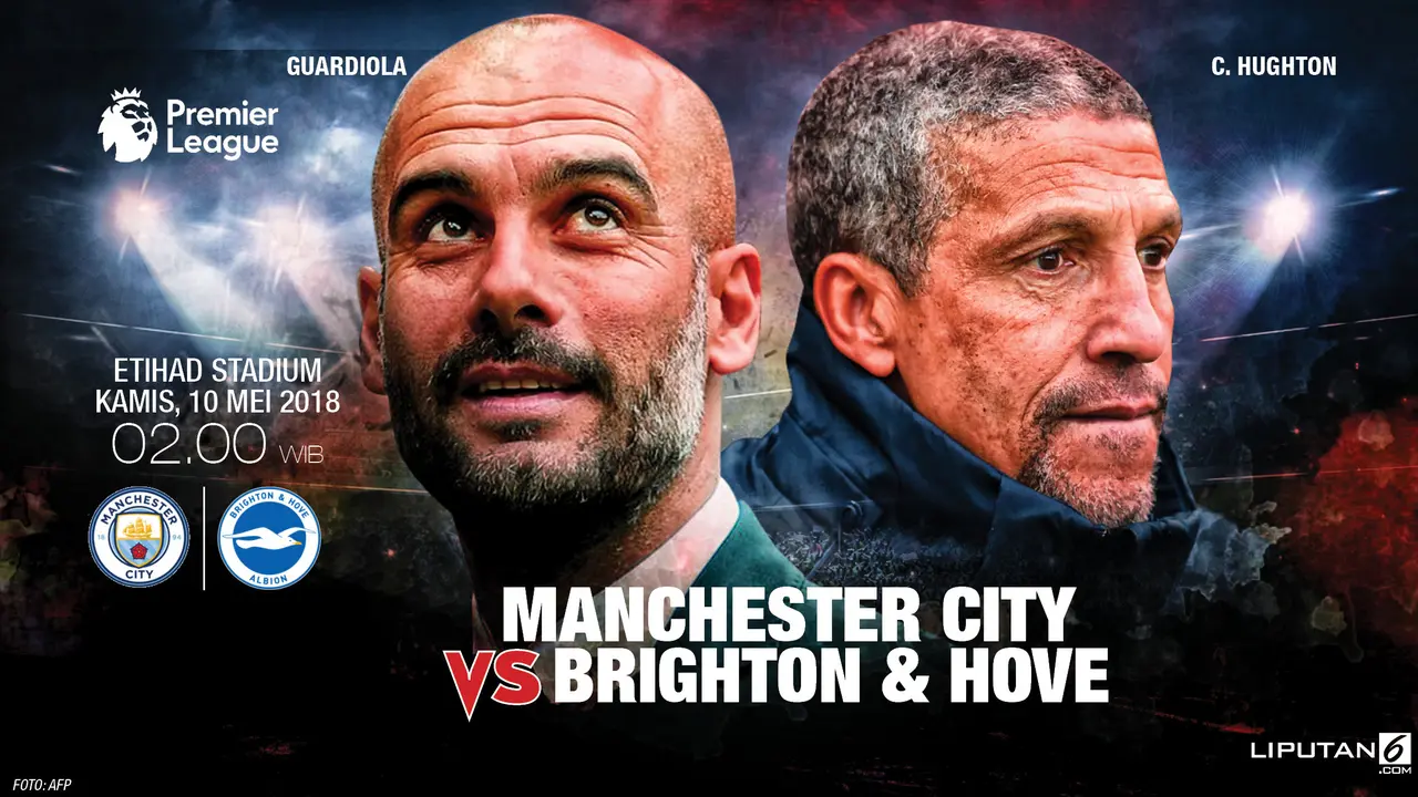 Prediksi Manchester City vs Brighton & Hove