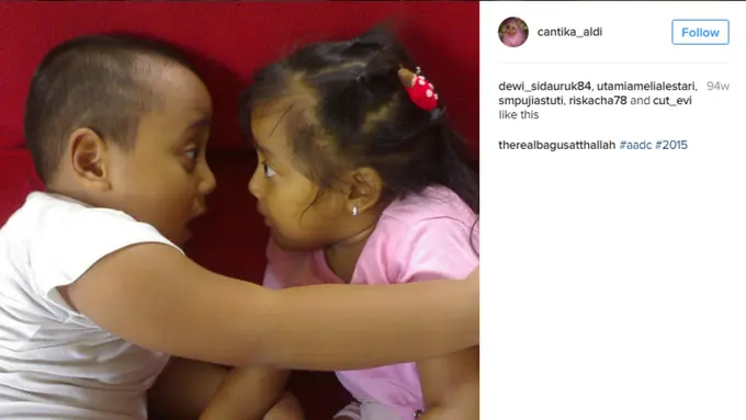 [Bintang] Cantika Mendiang Anak Komeng