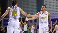 CLS Knights Indonesia menang atas Singapore Slingers pada lanjutan ABL 2018-2019 di GOR Kertajaya, Surabaya, Minggu (20/1/2019). (Media CLS)