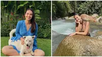 6 Potret Haico Van der Veken Liburan di Curug, Tempat Wisata Favorit